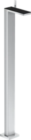 Hansgrohe Axor MyEdition Waschbeckenarmatur bodenstehend mit Push-Open Ablaufgarnitur chrom/schwarz
