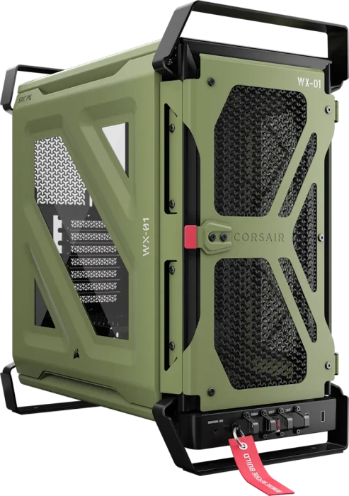 Corsair Warthog WX-01 Olive Drab, Glasfenster