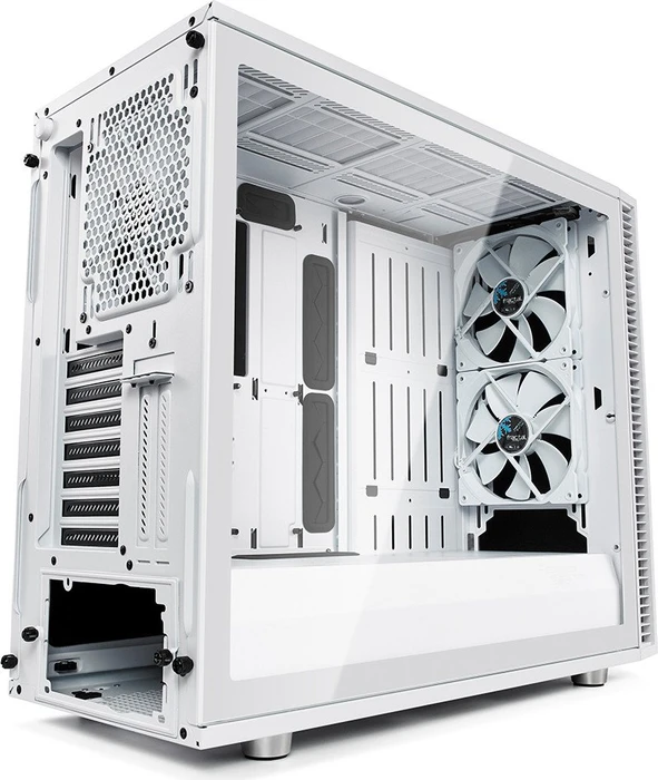 Fractal Design Define S2 White, Glasfenster, schallgedämmt