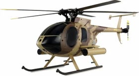 Amewi AFX MD500E Militär brushless 4-Kanal 325mm Helikopter 6G RTF braun