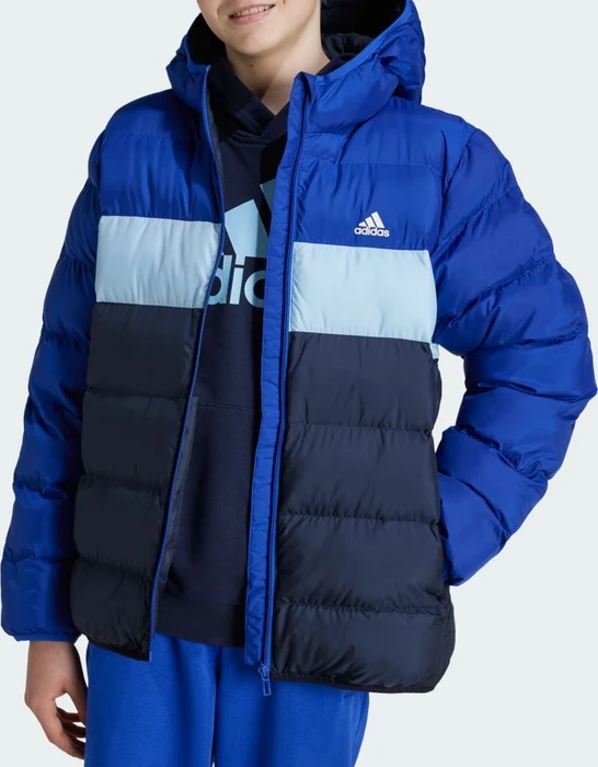 adidas Synthetic Down Funktionsjacke semi lucid blue/clear sky/legend ink (Junior)