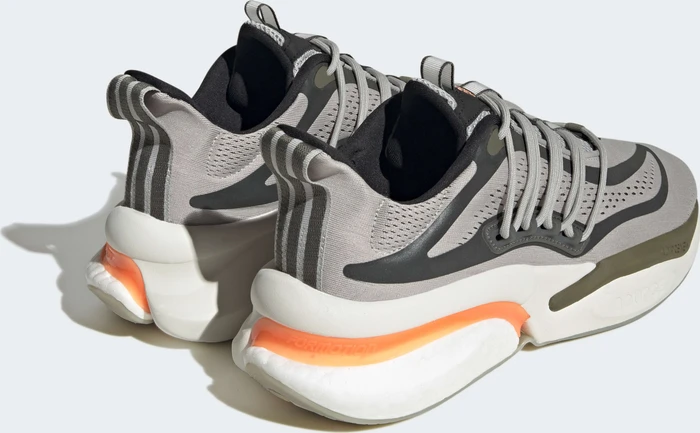 adidas Alphaboost V1 Sustainable Boost metal grey/screaming orange/olive strata