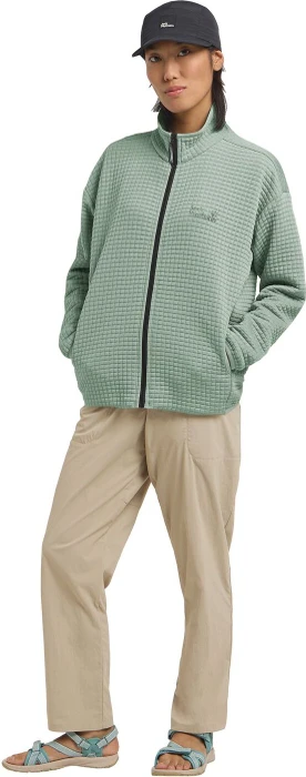 Jack Wolfskin Mogari Fleece Jacke green zinnia (Damen)