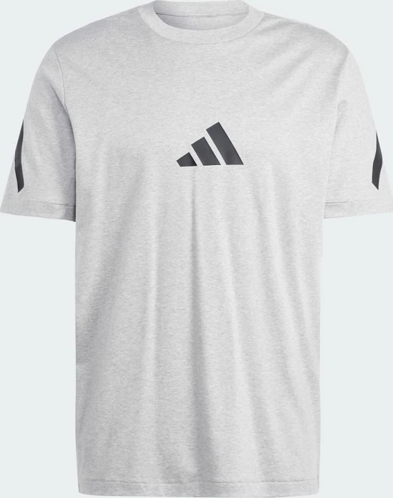 adidas Z.N.E. T-Shirt kurzarm medium grey heather (Herren)