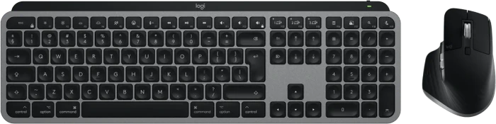 Logitech MX Keys S Combo for Mac, Space Gray, schwarz/grau, Logi Bolt, USB/Bluetooth, US
