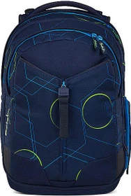 Satch Match Blue Tech Schulrucksack