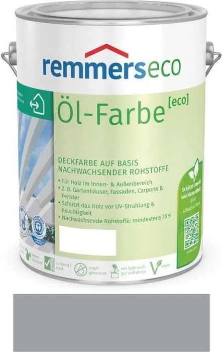 Remmers Öl-Farbe eco fenstergrau, 750ml