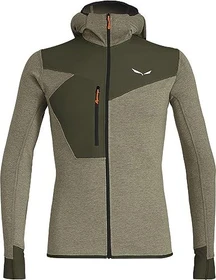 Salewa Puez 2 Dry'Ton Hooded Funktionsjacke dark olive melange (Herren)