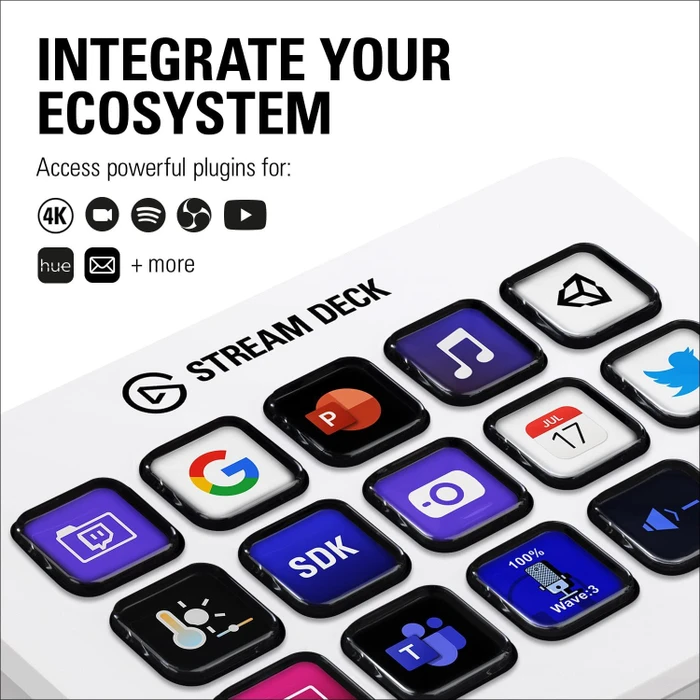 Elgato Stream Deck MK.2, weiß, USB-A