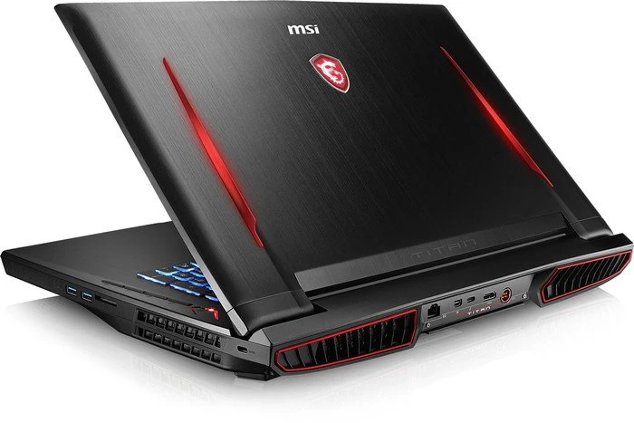 MSI GT73EVR 7RF-1200 Titan Pro, Core i7-7700HQ, 16GB RAM, 2TB HDD, GeForce GTX 1080, DE