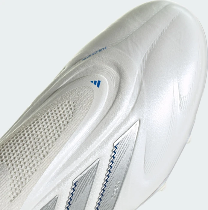 adidas Copa Pure 3 Elite Laceless FG cloud white/silver metallic/bright royal
