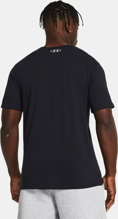 Under Armour Foundation Funktionsshirt kurzarm schwarz/rot/weiß (Herren)