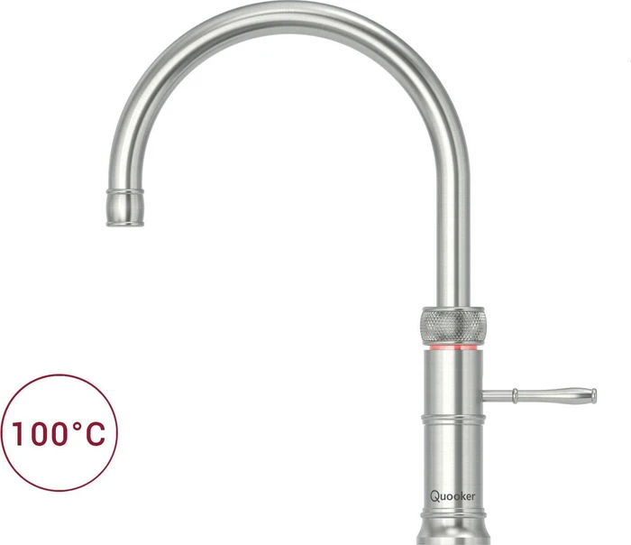 Quooker Fusion Round Combi+ voll-edelstahl