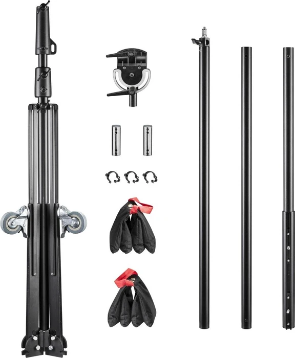 Walimex Pro Galgen-Rollstativ Filmset Pro 140-450 (19630) – Bild 4 von 12