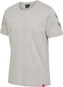 hummel Legacy Chevron T-Shirt kurzarm grey melange