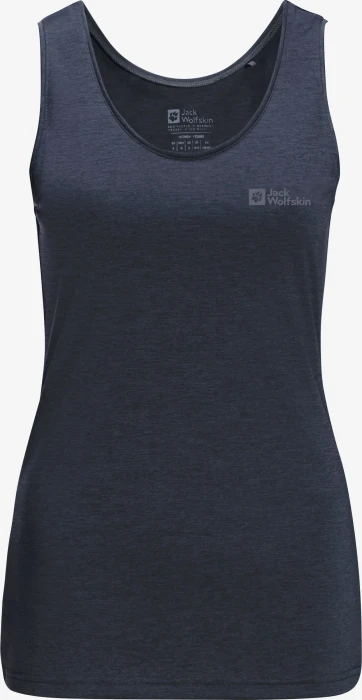 Jack Wolfskin Crosstrail Funktionsshirt ärmellos night blue (Damen)