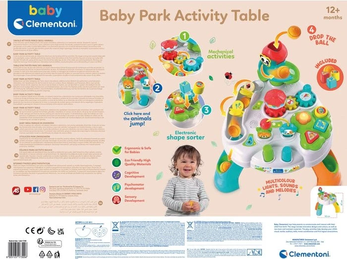 Clementoni Baby-Park Aktivitäts-Tisch