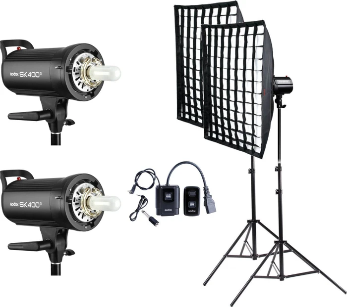 Godox SK400II Complete Flash Kit