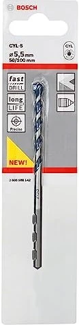 Bosch Professional CYL-5 Betonbohrer, 5.5x50x100mm, 1 Stück