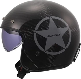 LS2 OF601 Bob II Carbon Star schwarz/grau