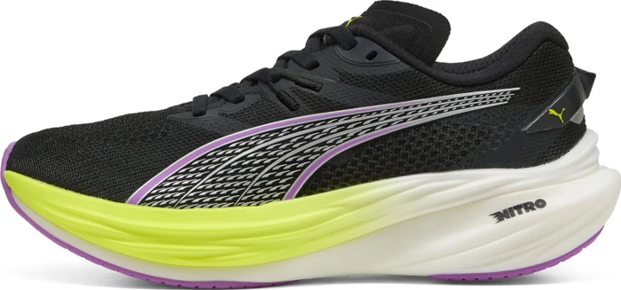 Puma Deviate Nitro 3 puma black/yellow alert/pure magenta (Damen)