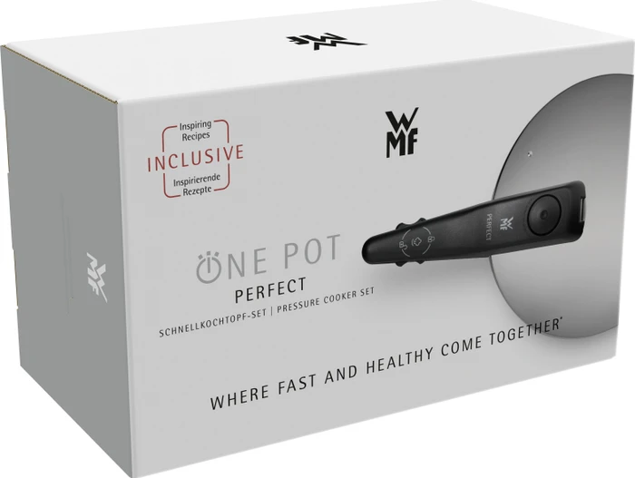 WMF Perfect One Pot Schnellkochtopf-Set, 3-tlg.