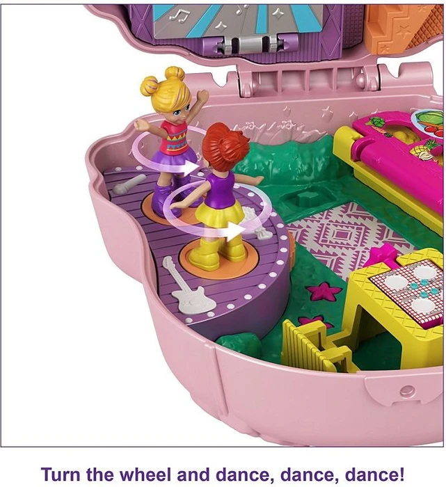 Mattel Polly Pocket - Lama-Musikparty Schatulle