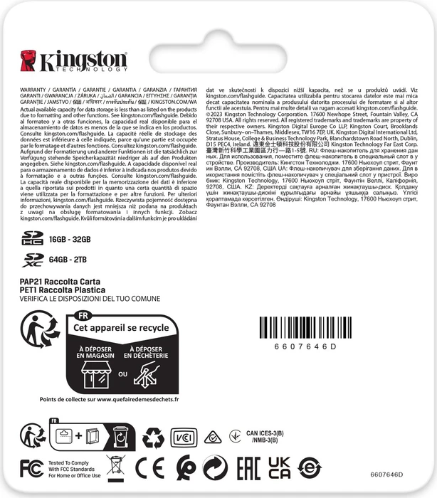 Kingston Canvas React Plus V60 R280/W150 512GB, UHS-II U3, Class 10