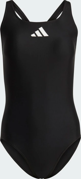 adidas 3 Bar Logo Badeanzug schwarz/weiß (Damen)