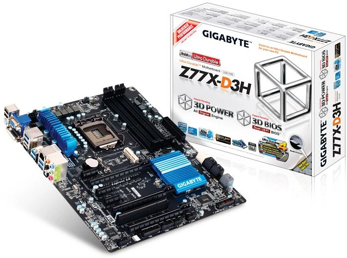 GIGABYTE GA-Z77X-D3H (Intel 1155)
