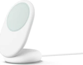 Google Pixelsnap-Ladegerät mit Standhalterung weiß