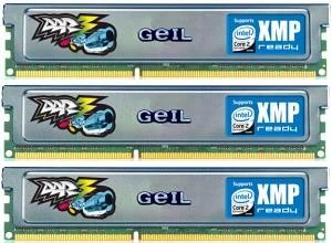 GeIL Ultra UDIMM 6GB Kit, DDR3-1333, CL6-6-6-24