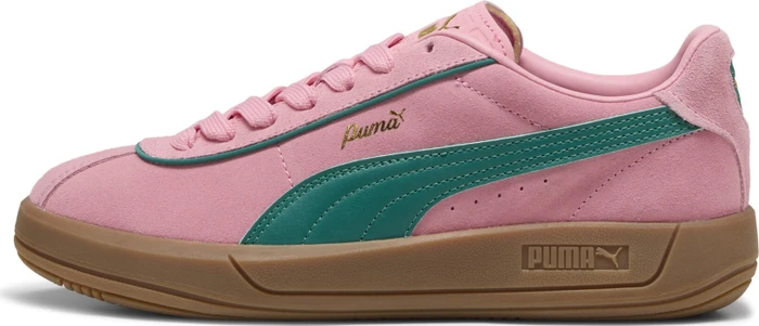 Puma Club Klassika Wildleder pinkscape/wild green/puma gold (Damen)