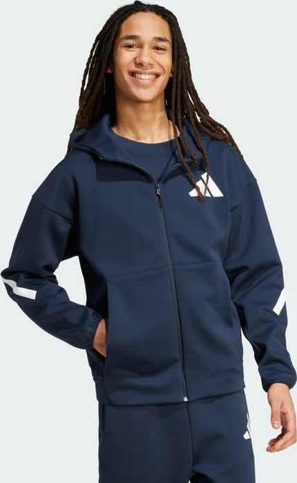 adidas Z.N.E. Zip Hoodie aurora ink (Herren)