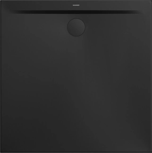 Kaldewei Superplan Zero 1524-1 Duschwanne 90x90cm, schwarz matt100