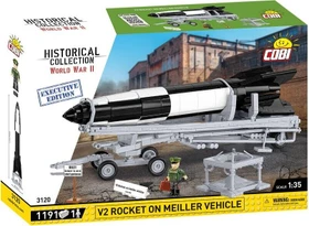 Cobi Historical Collection WW2 V2 Rocket on Meiller Vehicle - Executive Edition