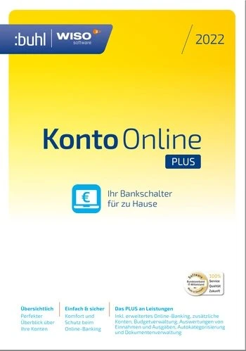 Buhl Data WISO Konto Online Plus 2022, ESD (deutsch) (PC)