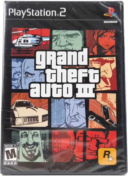 Grand Theft Auto 3 (GTA 3) (PS2)