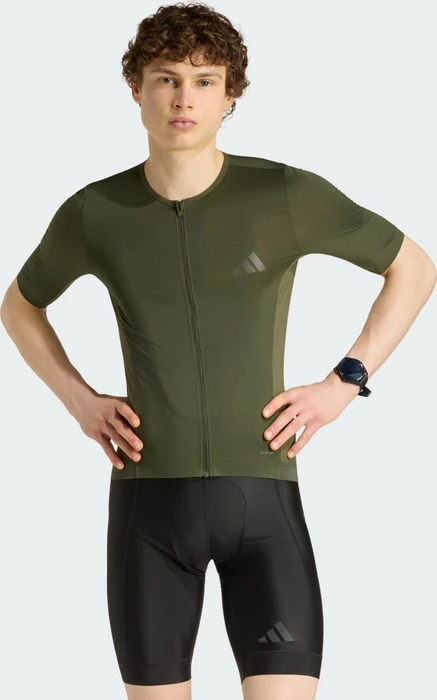 adidas Tempo Trikot kurzarm night cargo (Herren) (KU5370)