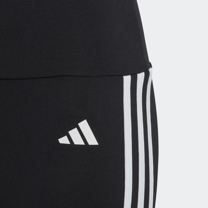 adidas Train Essentials Aeroready 3-Streifen Training Biker Hose lang black/white (Junior)
