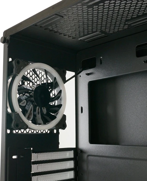LC-Power Gaming 709B Solar_System_X, Glasfenster