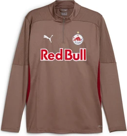 Puma FC Red Bull Salzburg 1/4-Zip Trikot langarm dark clove/team regal red (Herren)
