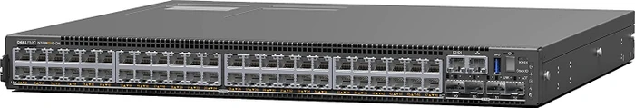 Dell EMC Networking N Series PowerSwitch N3200 Rackmount 10G Managed Stacking Switch, 48x RJ-45, 4x SFP28, PoE++, Front to Back Airflow