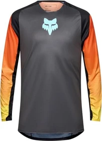 Fox Racing Flexair Grid Trikot langarm schwarz/orange (Herren)