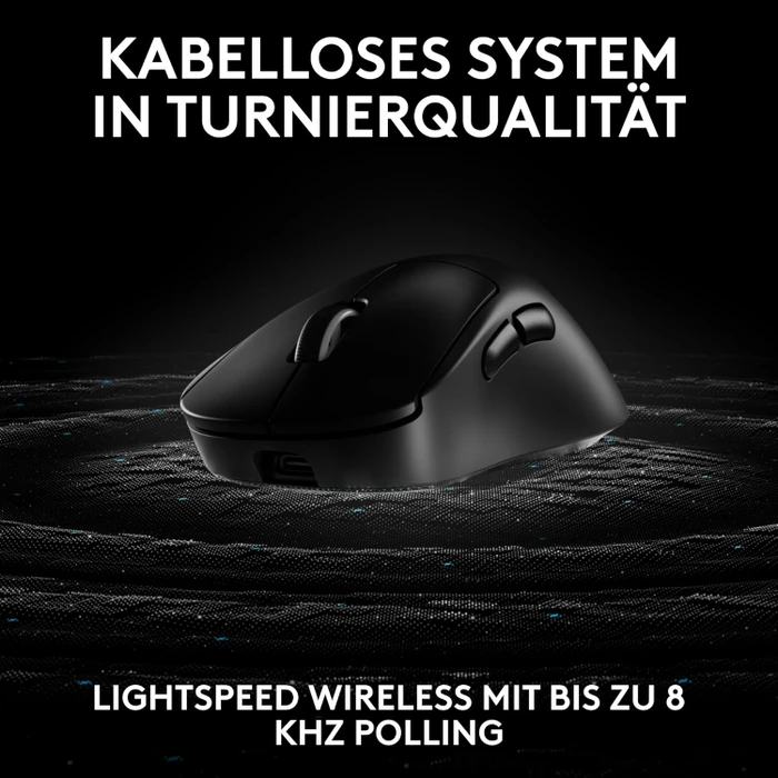 Logitech G Pro X Superlight 2 DEX Lightspeed schwarz, USB