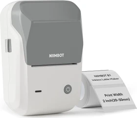 Niimbot Ethos B1 Wireless Label Printer, grau