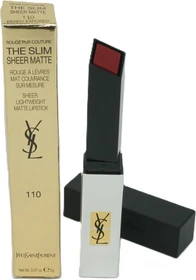 Yves Saint Laurent Rouge Pur Couture The Slim Sheer Matte Lippenstift 110 Berry Exposed, 2.2g