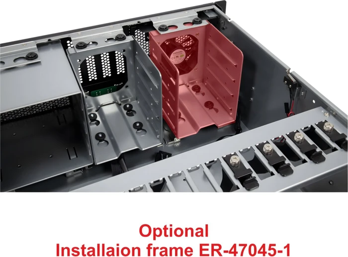 Inter-Tech IPC 4U-47045, schwarz, 4HE, ATX
