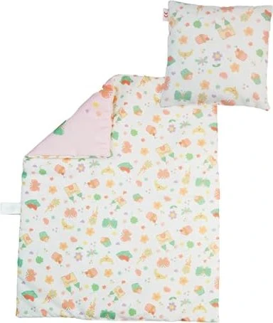 Heless Puppenbettdecke mit Kissen Prinzessin Emily
