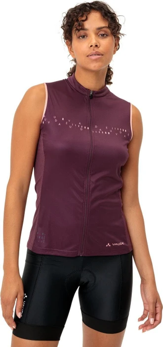 Vaude Posta FZ Trikot ärmellos cassis uni (Damen)